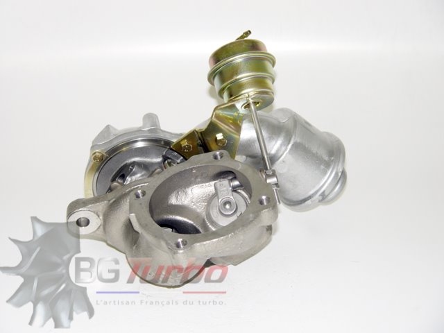 TURBO - HYBRIDE -  NEUF OE PRÉPARÉ EN FRANCE  - STAGE2 - K03 - 6+6 pales - MFS PERFORMANCE K429Diamètre admission - Ind : 39,3 mm / Exd : 56,08 mm / Angle : 30°
